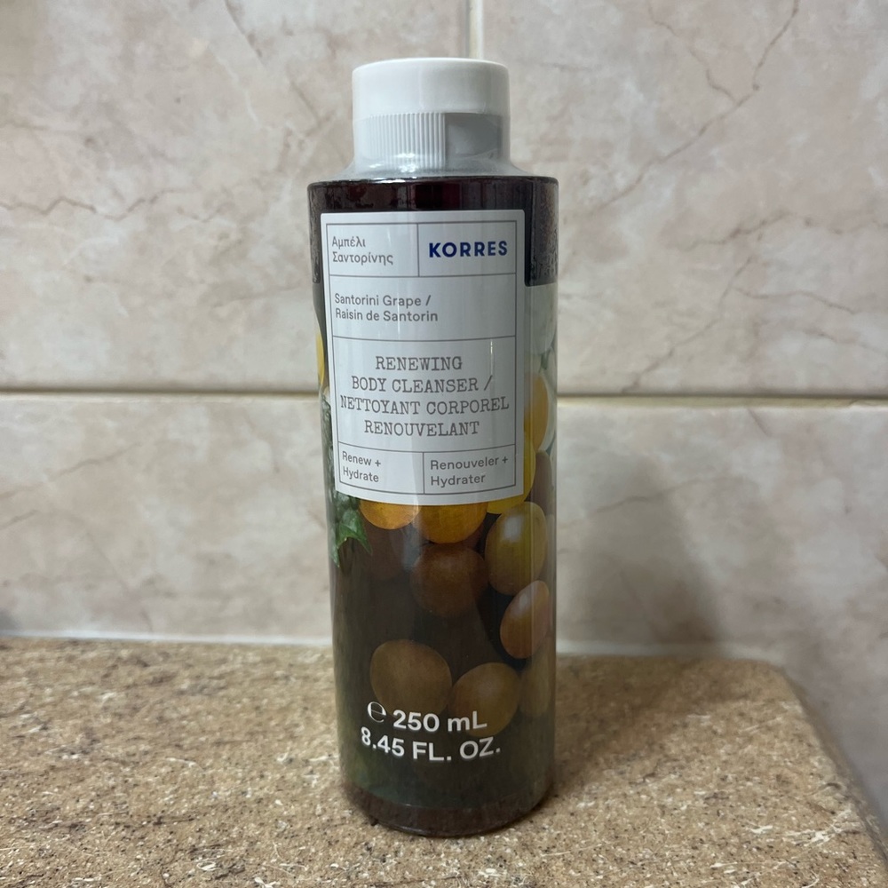 KORRES Santorini Grape Renewing Body Cleanser